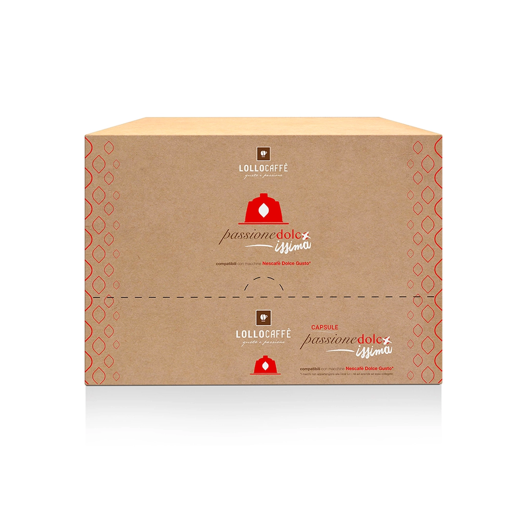 Capsule Lollo Caffè compatibili Nescafè dolce gusto Miscela Nera 16