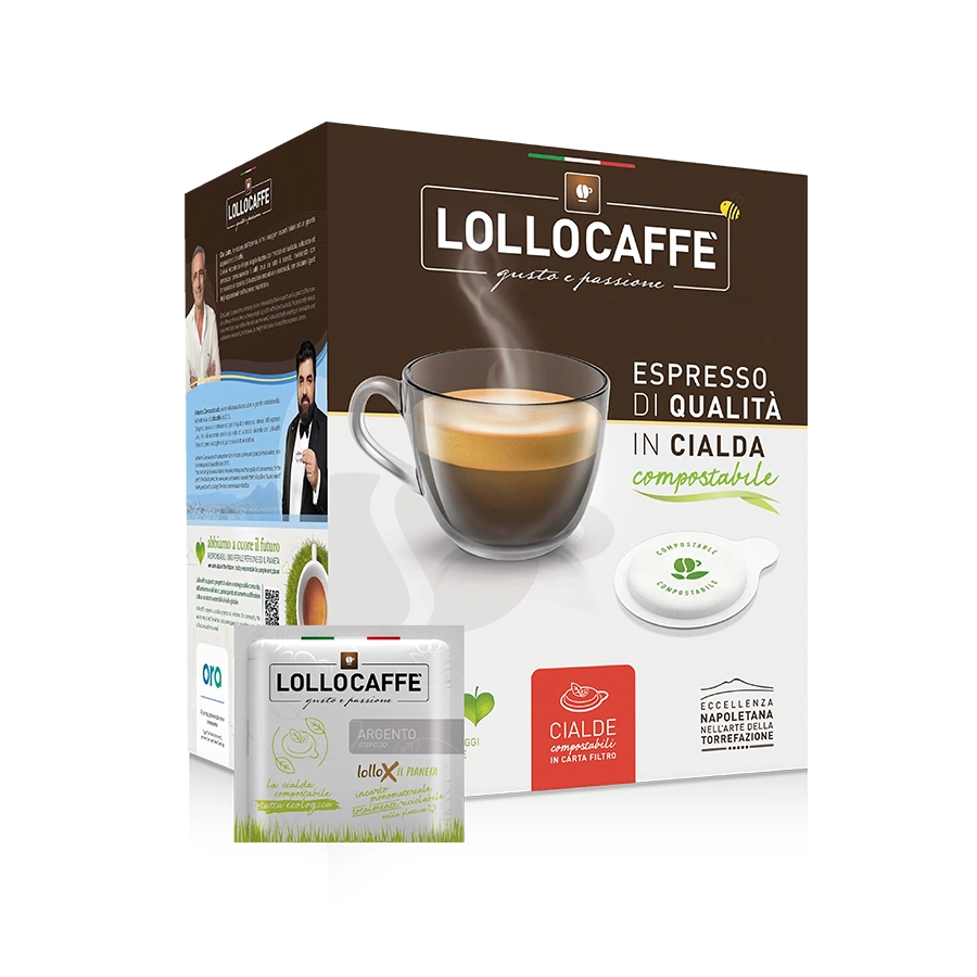 Cialde Lollo Caffè Argento 150