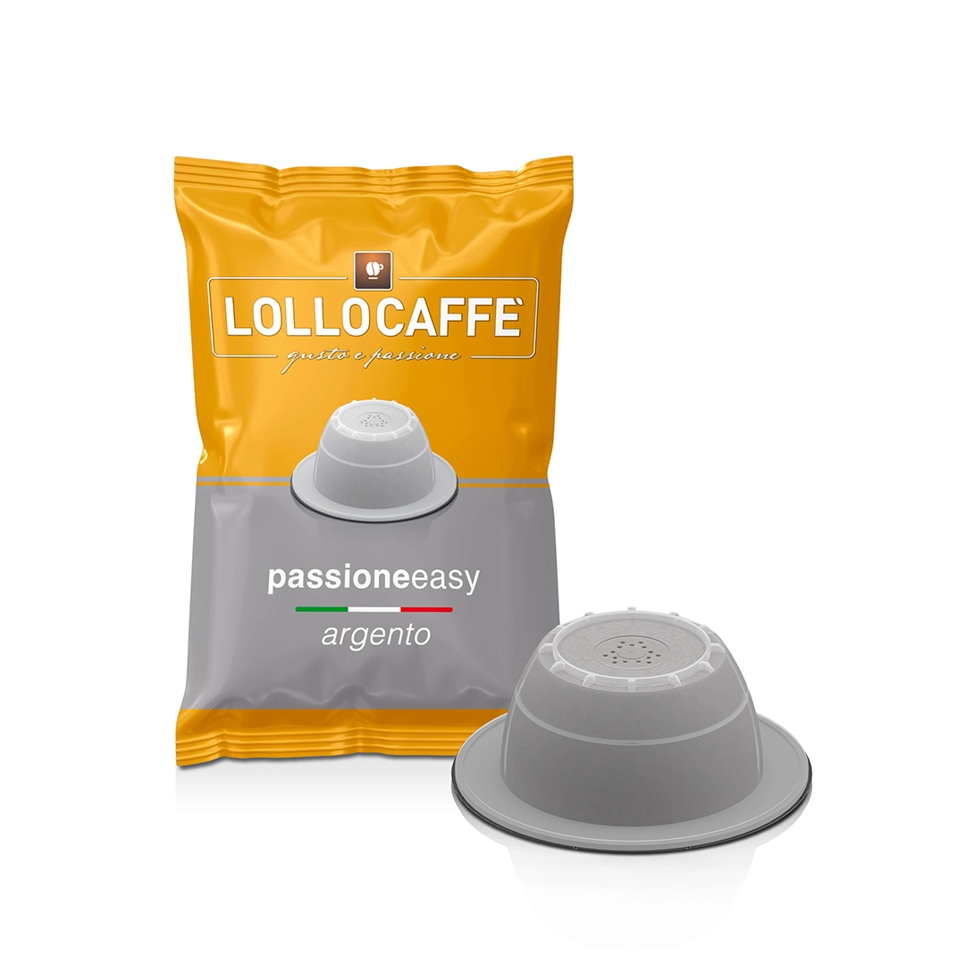 Capsule Lollo Compatibili Bialetti Argento 100