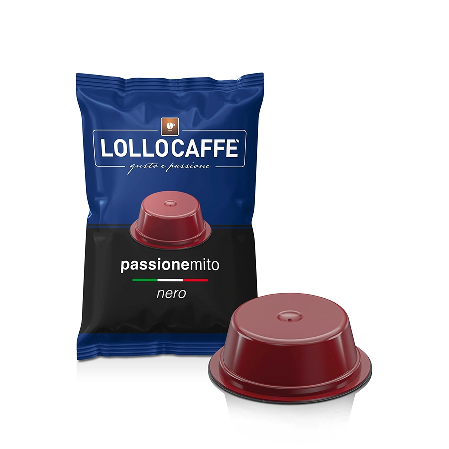 Capsule Lollo Caffè Nero Passione Mio compatibili Lavazza A Modo Mio 100