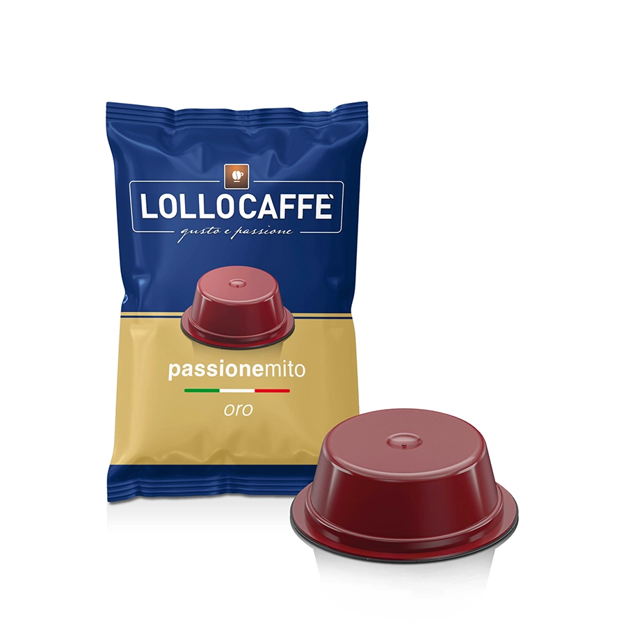 Capsule Lollo Caffè Oro Passione Mio compatibili Lavazza A Modo Mio 100