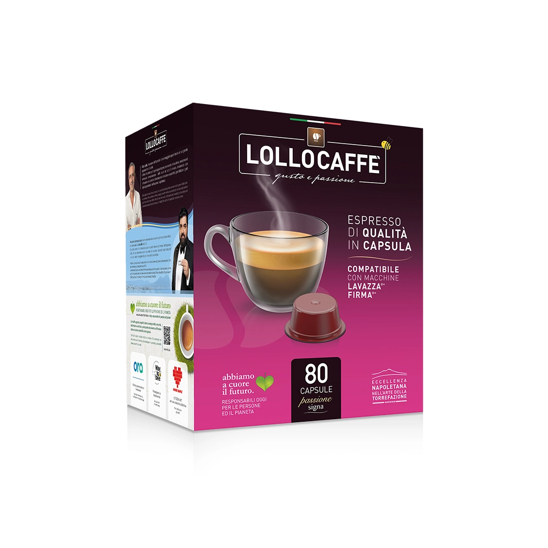 Capsule Lollo Compatibili Lavazza Firma 80