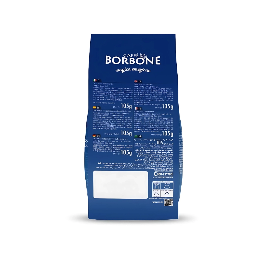 Capsule Borbone Compatibili Nescafè Dolce Gusto Blu 90