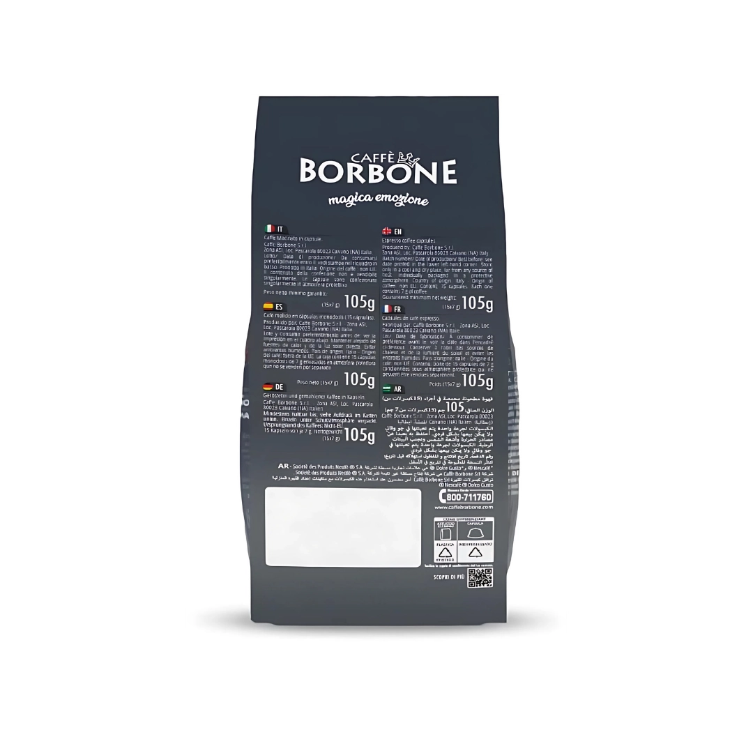 Capsule Borbone compatibili Nescafè Dolce Gusto Nera 270