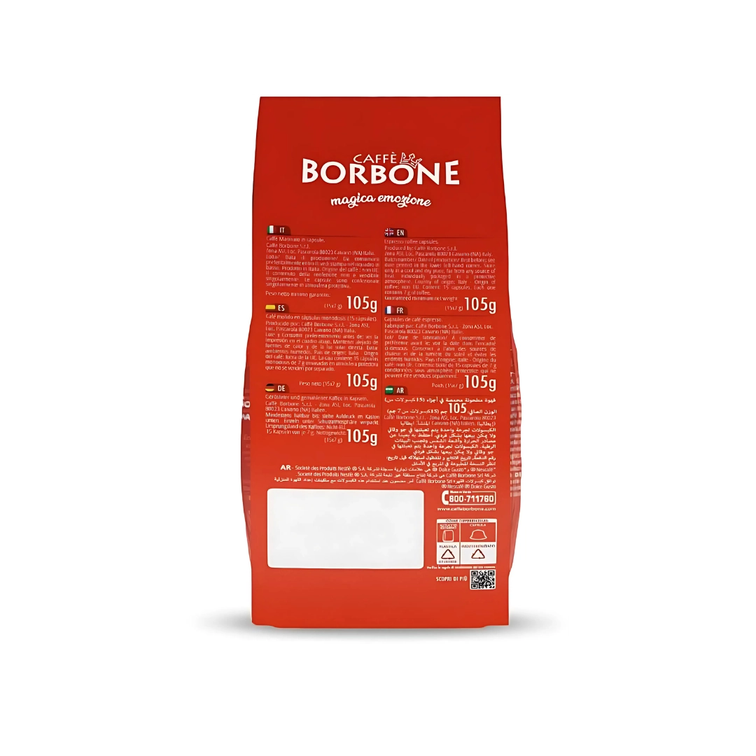 Capsule Borbone compatibili Nescafè Dolce Gusto Rossa 90