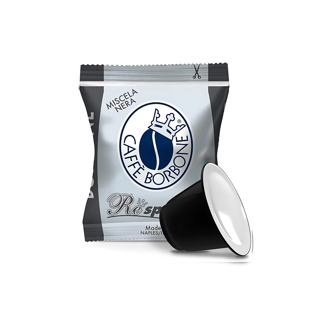 Capsule Caffè Borbone Respresso Nera compatibili Nespresso 100