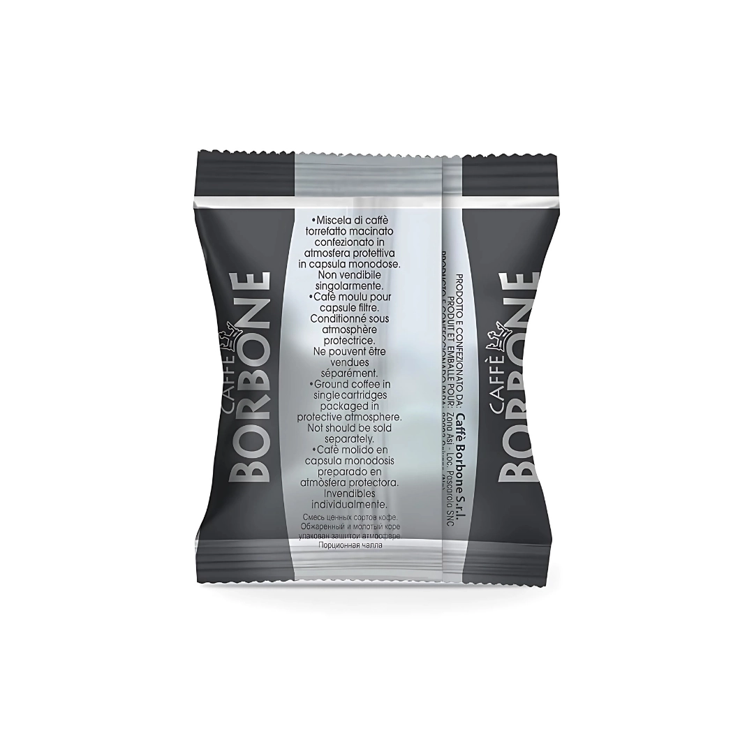 Capsule Caffè Borbone Respresso Nera compatibili Nespresso 100