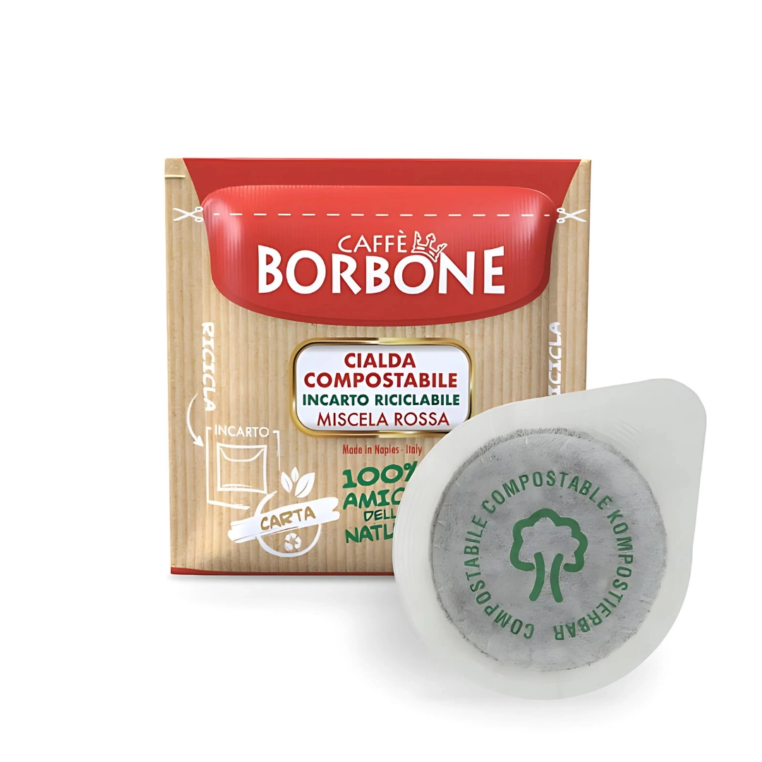 Cialde Caffe Borbone Rossa 50