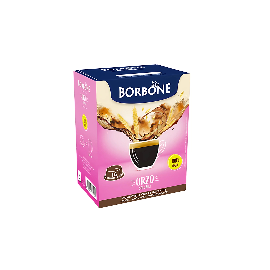 Capsule Borbone Compatibili Lavazza A Modo Mio Caffè Orzo Zero 16