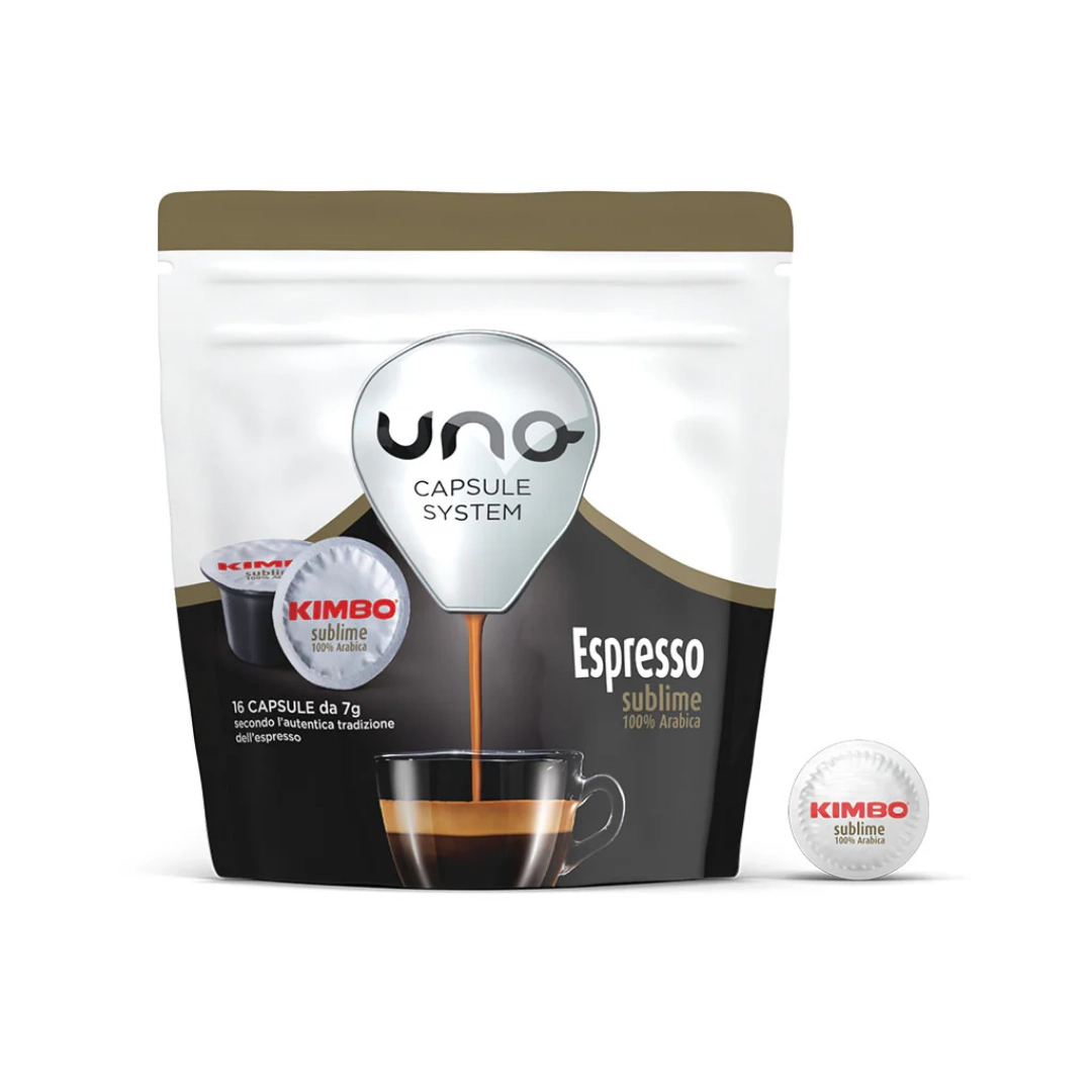 Capsule Kimbo Uno System Sublime 100% Arabica 16