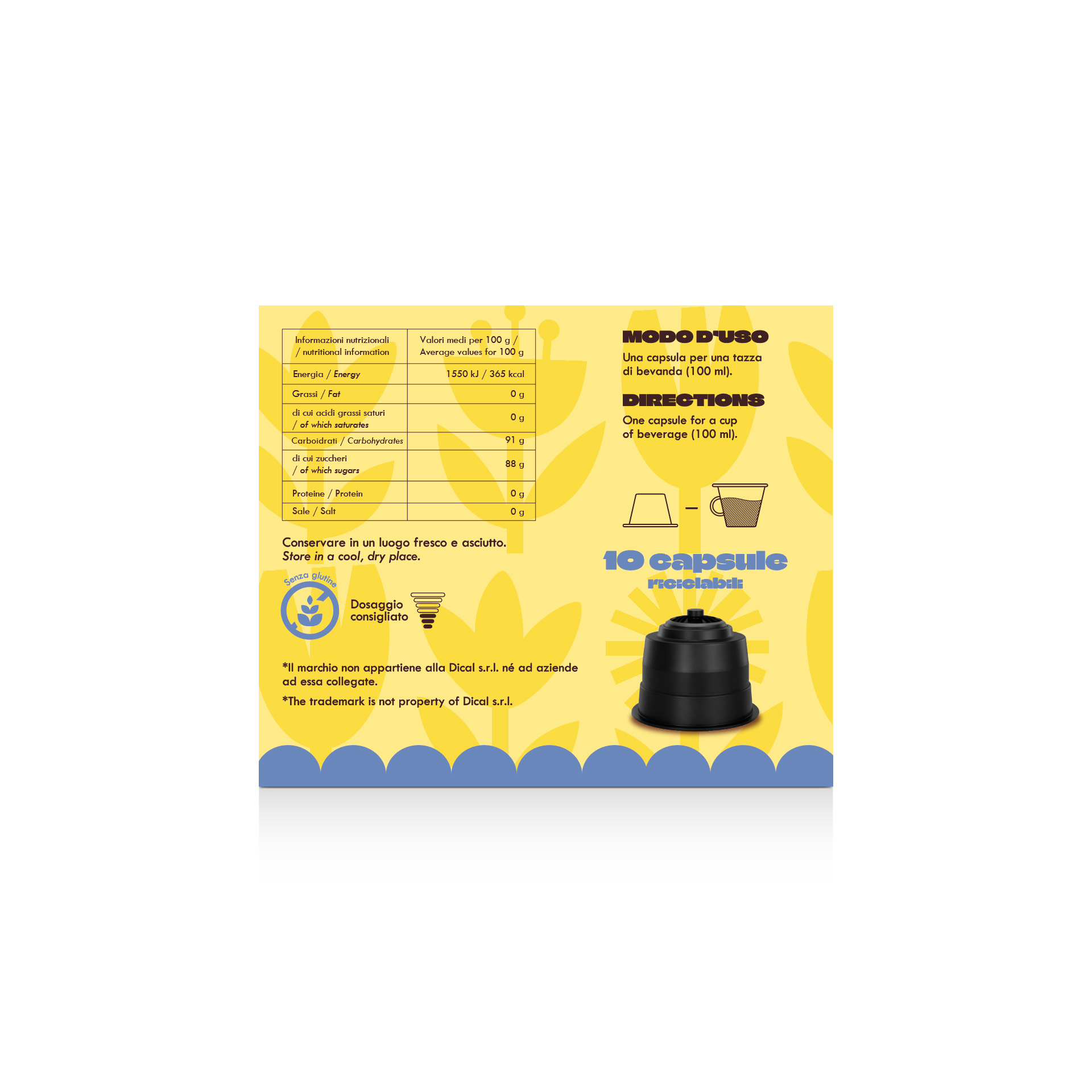 Capsule Compatibili Nescafè Dolce Gusto Tè al Limone Lollo Caffè 10