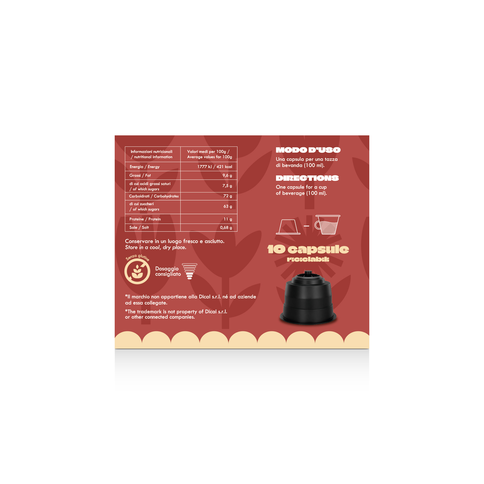 Capsule Compatibili Nescafè Dolce Gusto Caramello Lollo Caffè 10