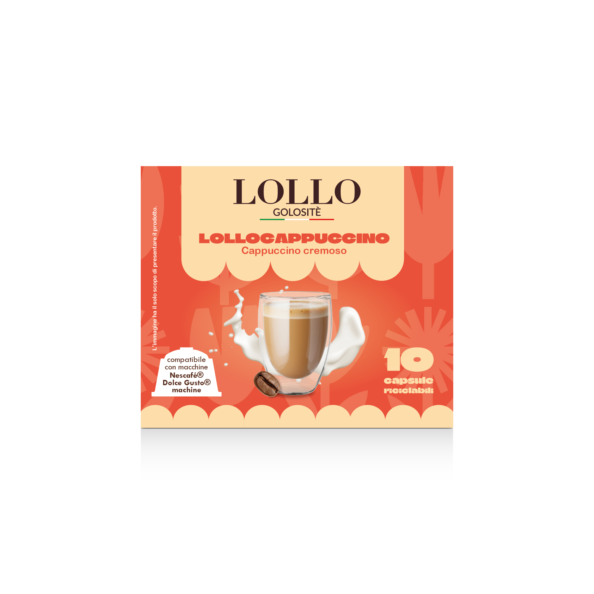 Capsule Compatibili Nescafè Dolce Gusto Cappuccino Lollo Caffè 10