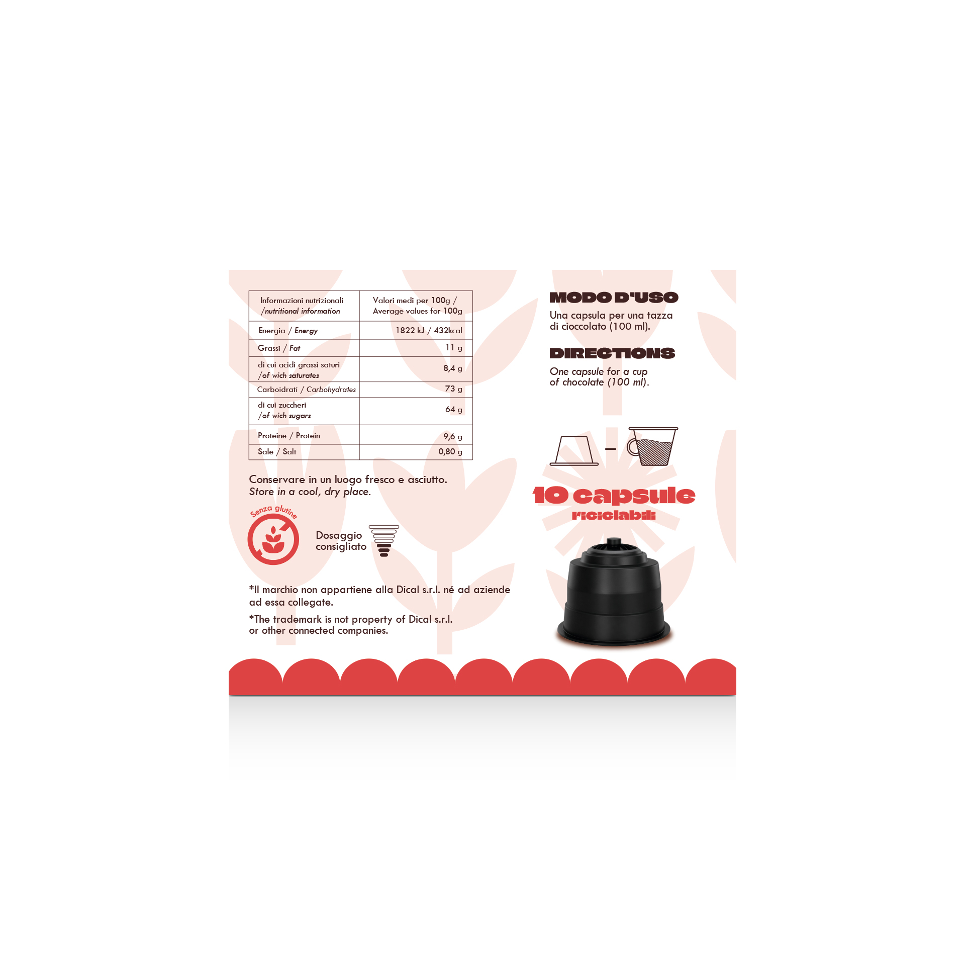 Capsule Compatibili Nescafè Dolce Gusto Cioccolato Bianco e Cocco Lollo Caffè 10