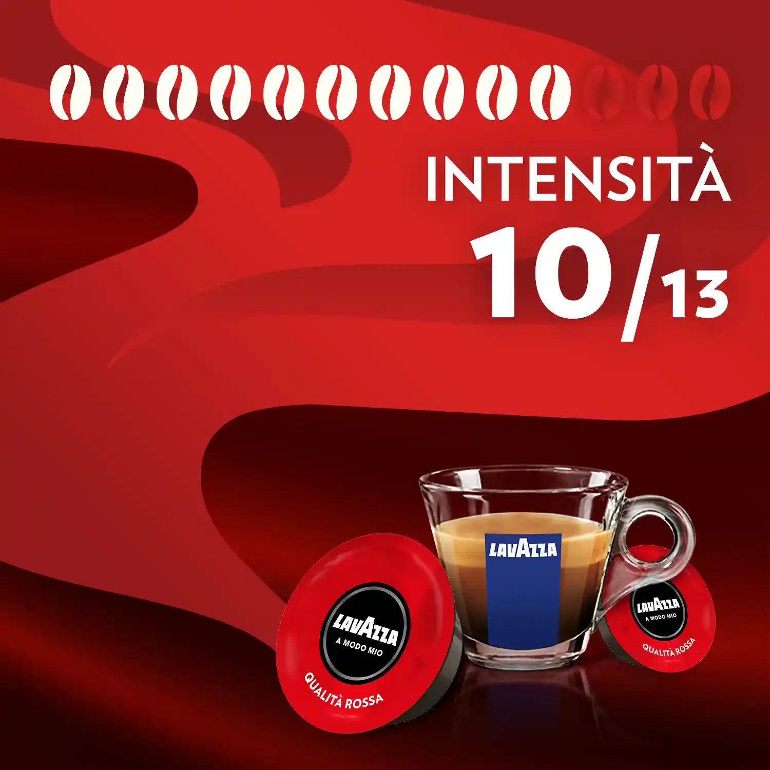 Capsule Lavazza a Modo Mio Qualità Rossa 108