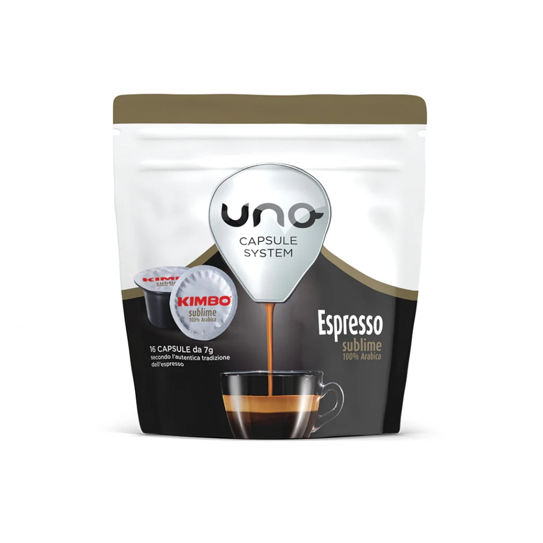 Capsule Kimbo Uno System Sublime 100% Arabica 16