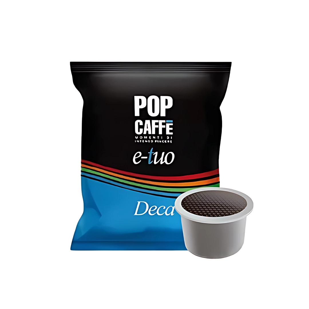 Capsule Pop Caffè Compatibili Aroma Vero/ FiorFiore Coop Deca 50