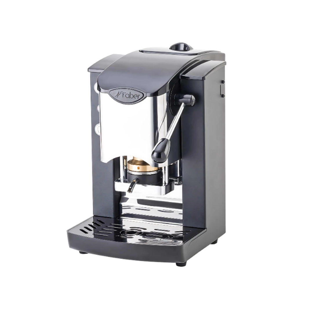 Macchina da Caffè per Cialde Ese Faber Slot Inox Nera
