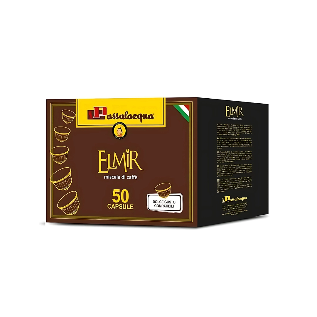 Capsule Passalacqua Compatibili Nescafè Dolce Gusto Elmir 50