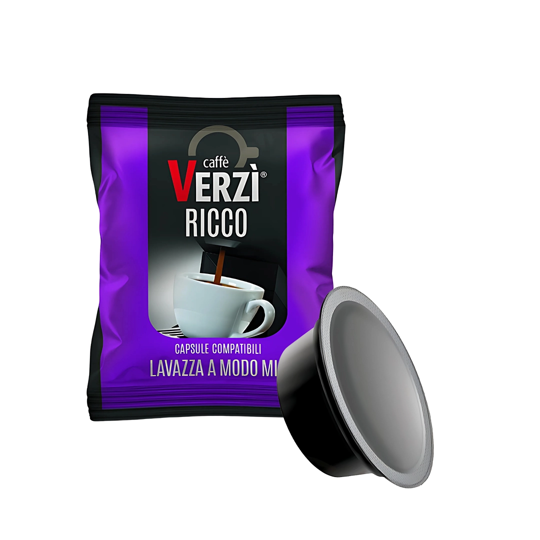 Capsule Compatibili Lavazza a Modo Mio Caffè Verzì Aroma Ricco 100