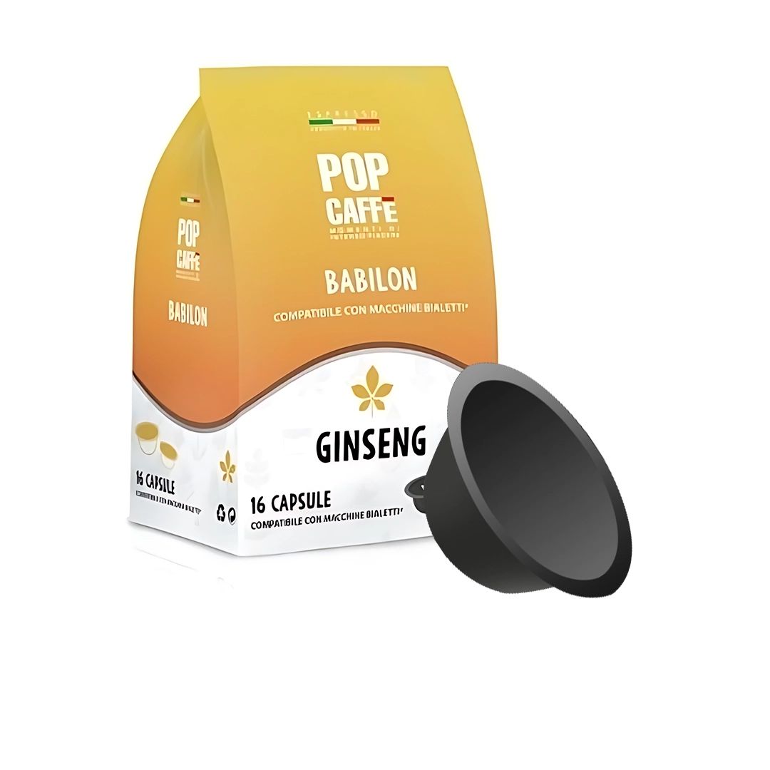 Capsule Pop Caffè Compatibili Bialetti Ginseng 16