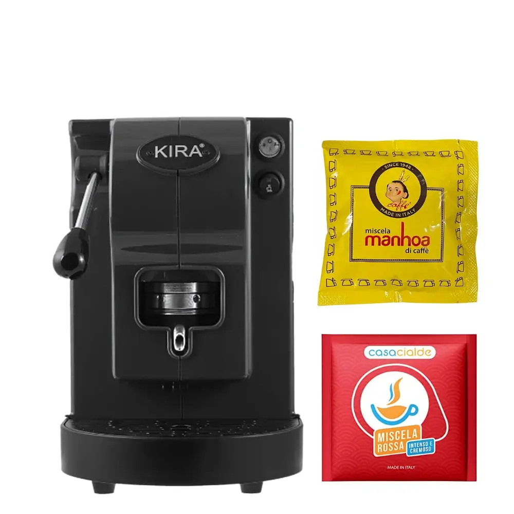 Bundle Kira Bianca + 150 cialde Passalacqua Manhoa + 100 cialde Casacialde rossa