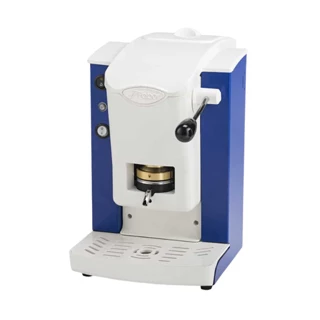 Macchina da Caffè per Cialde Ese Faber Slot Plast Bianca Blu